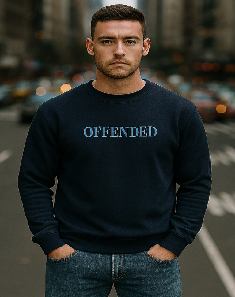 OFFENDED Embroidered Sweatshirt